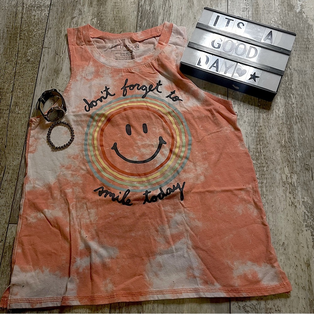 Don’t Forget To Smile Tank Top